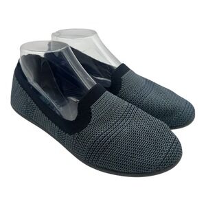 Skechers Cleo Sport Our Town Shoes Womens 7 Navy‎ Stretch Slip On Flats Loafers